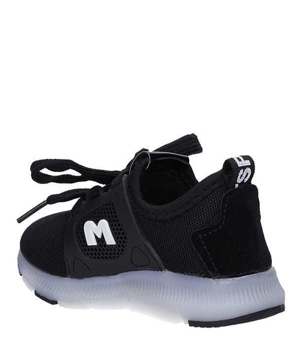 Czarne buty sportowe sznurowane Casu 332