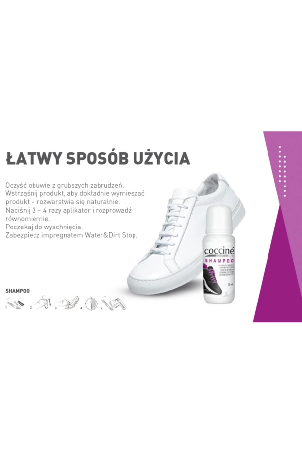 Szampon do sneakersów Coccine Sneakers Shampoo 75 ml 