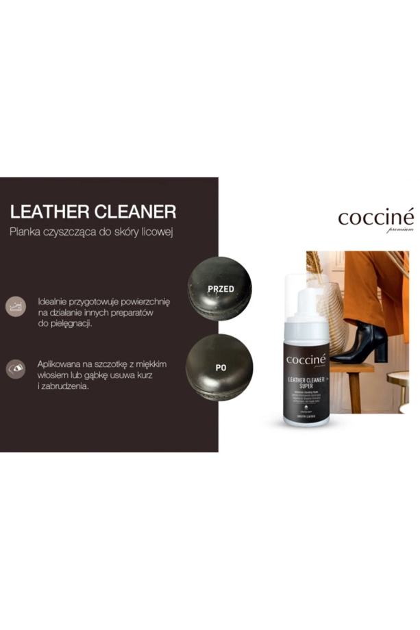 Pianka czyszcząca Coccine Leather Cleaner 100 ml