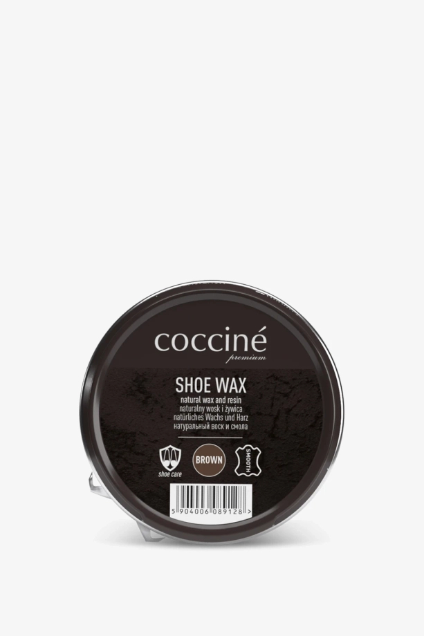 Klasyczna pasta do obuwia Coccine Shoe Wax brązowa 40 g