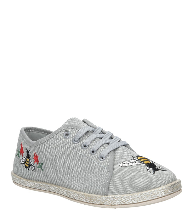 Trampki haftowane Casu BA36-12/8