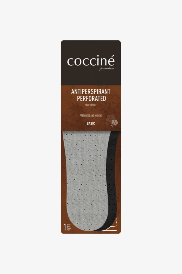 Przeciwpotliwa perforowana wkładka Coccine Antiperspirant Perforated  do obuwia codziennego 