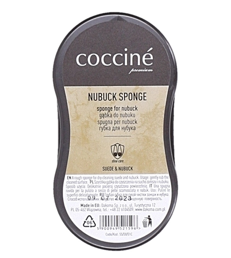 Czyścik Coccine Nubuck Sponge