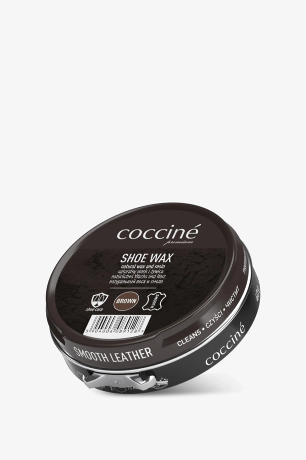 Klasyczna pasta do obuwia Coccine Shoe Wax brązowa 40 g