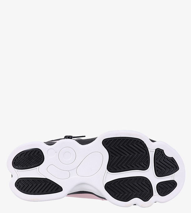Czarne buty sportowe sznurowane Casu 201D/PB