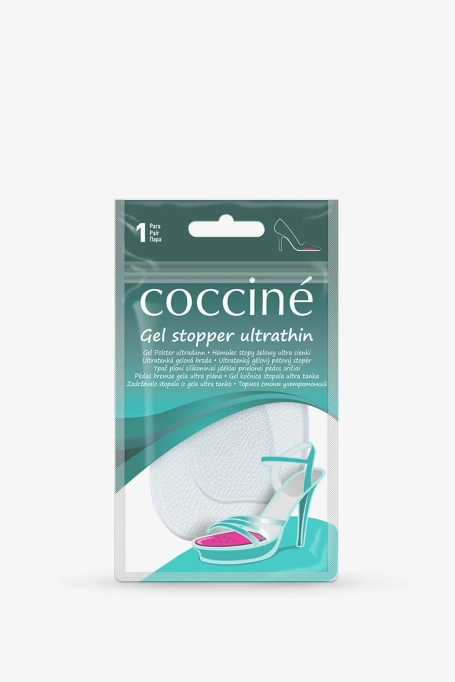 Amortyzujący ultracienki żelowy hamulec samoprzylepny Coccine Gel Stopper Ultrathin do obuwia otwartego i na wysokim obcasie